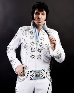 Michael Clews As Elvis